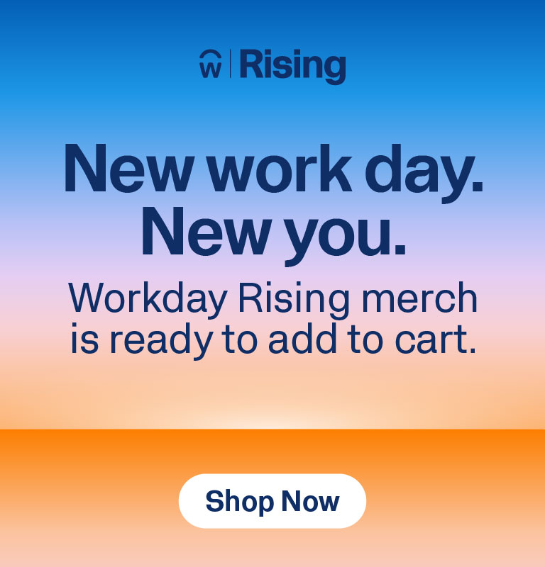 Workday Rising 2026 hero banner.